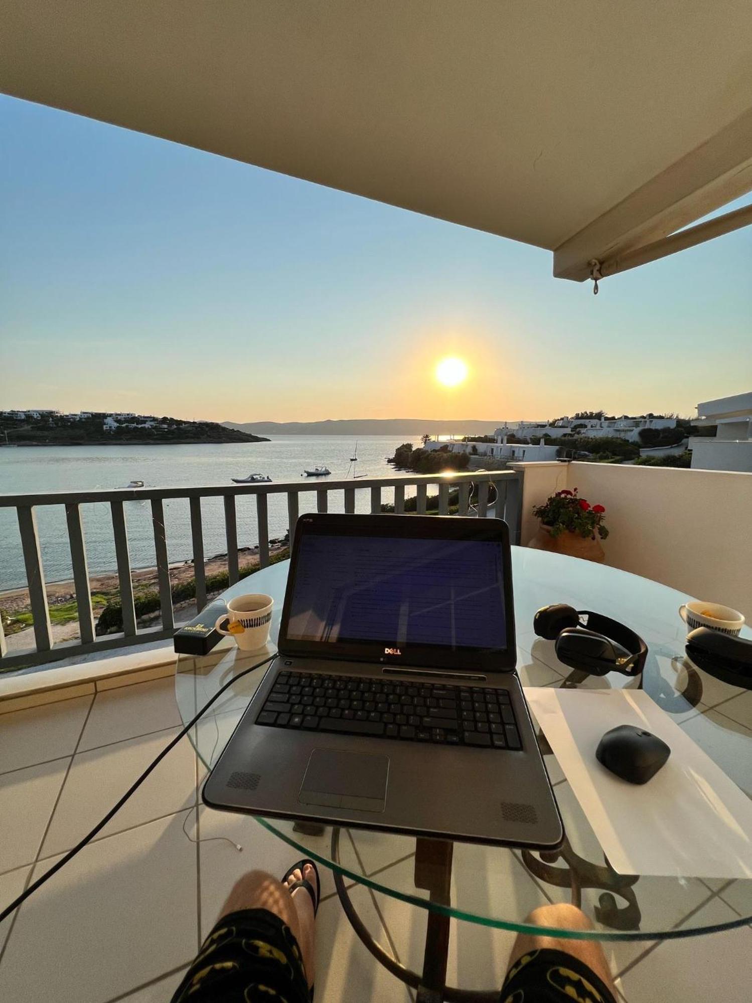 Pounta Beach House Sounion Exterior foto